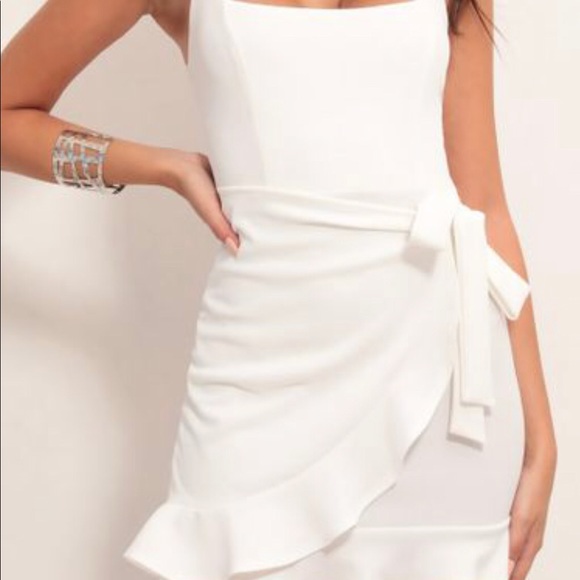 Dresses & Skirts - Lucy in the Sky-Capri Ruffle Tie Dress